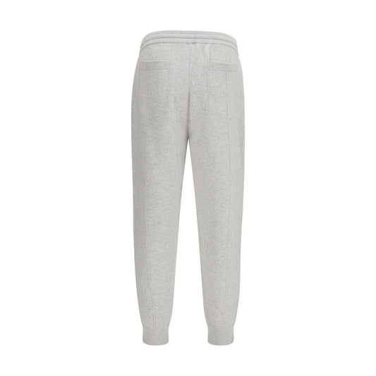 Brunello Cucinelli Gray Cashmere Athletic Pants