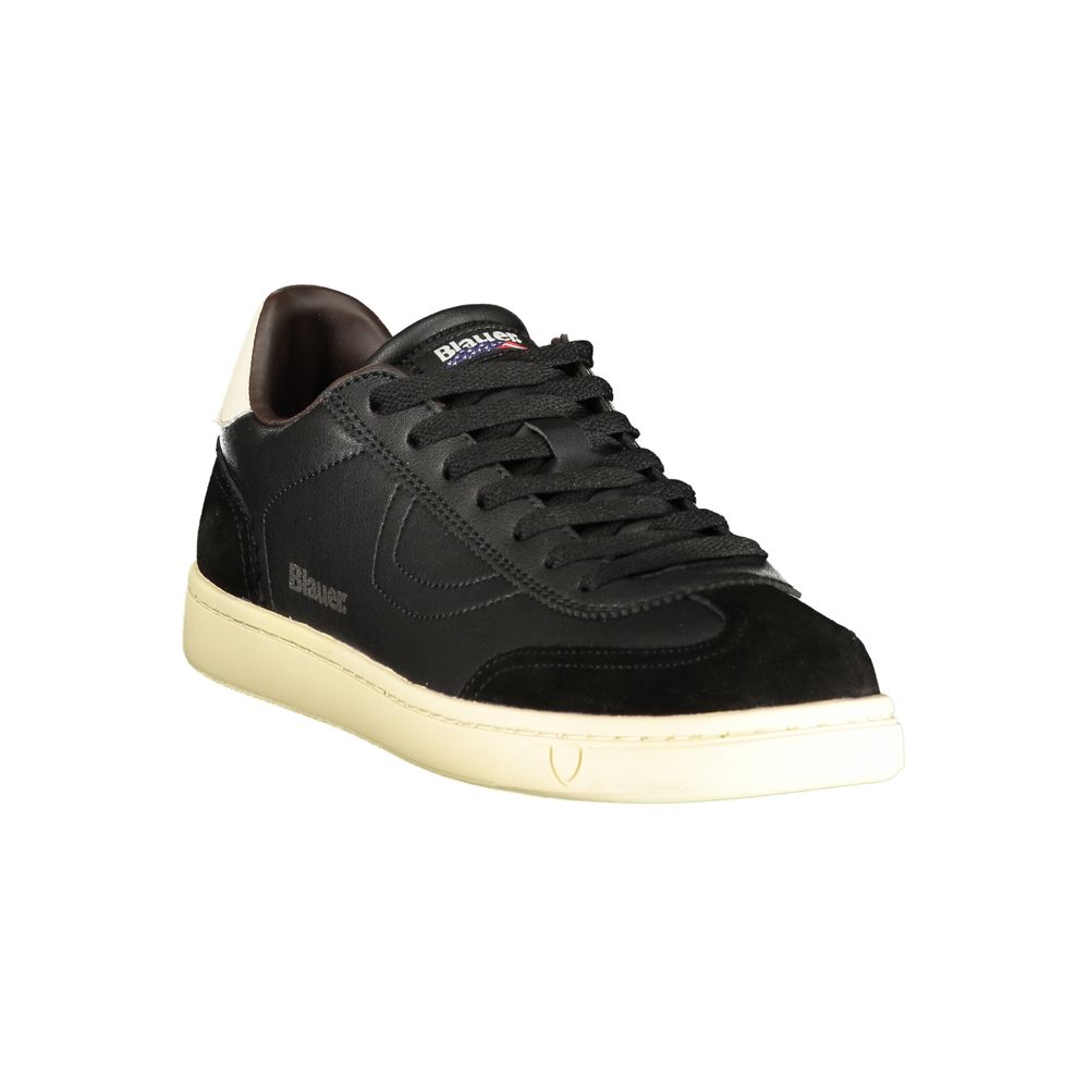 Blauer Black Polyurethane Mens Sneaker
