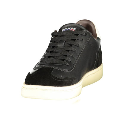 Blauer Black Polyurethane Mens Sneaker