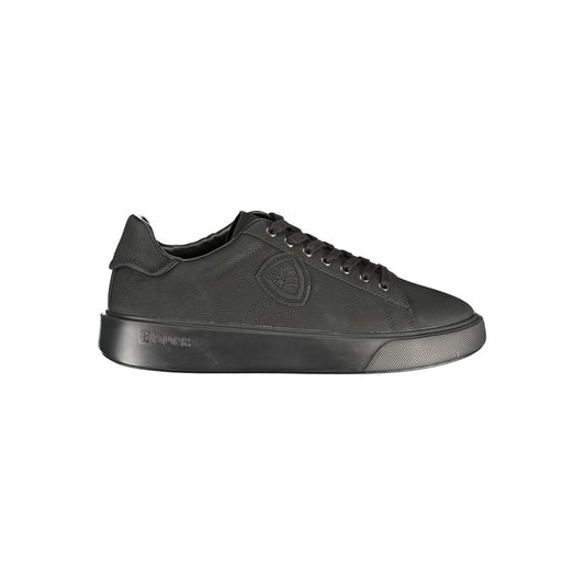 Blauer Nero Polyurethane Men Sneakers
