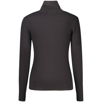 Guess Jeans Black Viscose Women's Sweater
