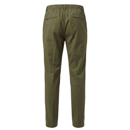 Baldinini Trend Green Cotton Men Pants