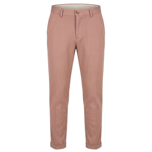Baldinini Trend Pink Viscose Men Pant