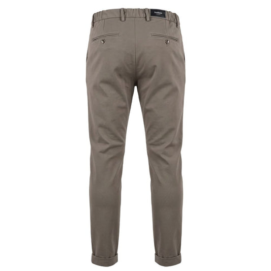 Baldinini Trend Grey Viscose Men Pant