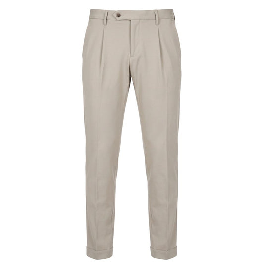 Baldinini Trend Beige Viscose Men Pant