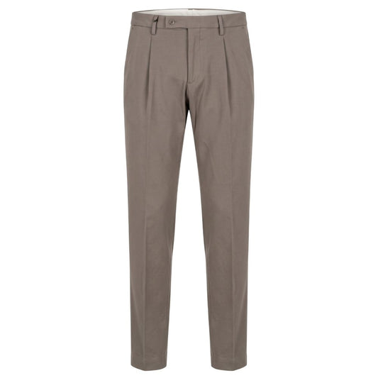 Baldinini Trend Grey Viscose Men Pants