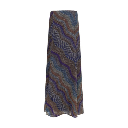Missoni Multicolor Viscose Long Skirt