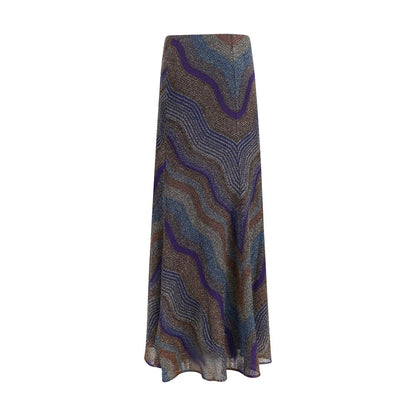 Missoni Multicolor Viscose Long Skirt