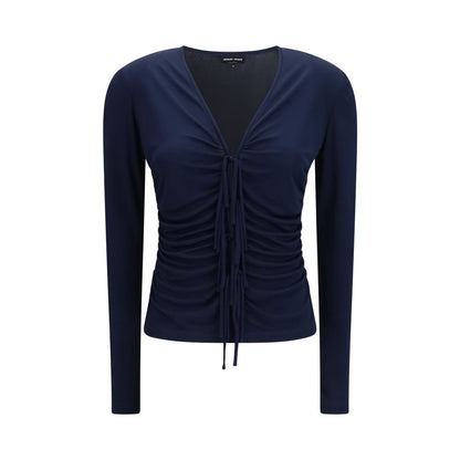 Giorgio Armani Blue Viscose Shirt