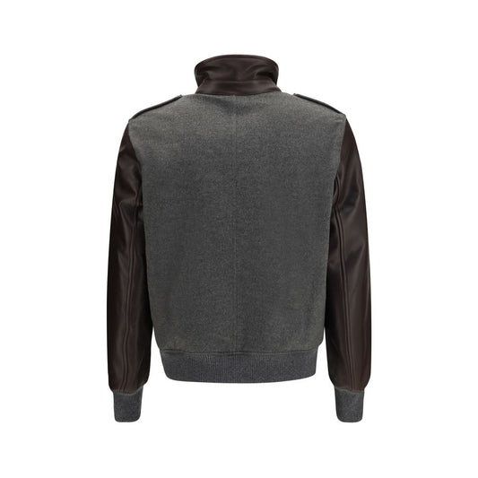 Brunello Cucinelli Gray Cashmere Bomber