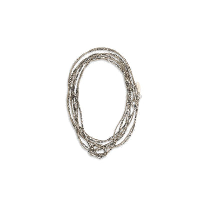 Brunello Cucinelli Brown Silver Bracelet