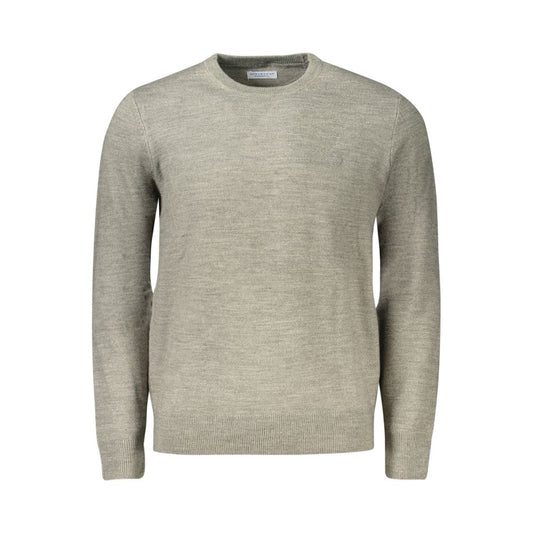 North Sails Grey Acrylic Men Sweater