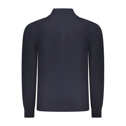 North Sails Blue Acrylic Men Sweater