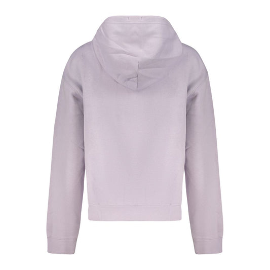 Converse Purple Cotton Women's Sweatshirt
