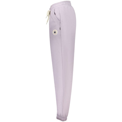 Converse Purple Cotton Joggers (Workout Pants)