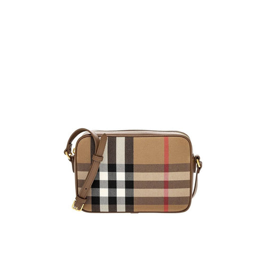 Burberry Brown Leather Crossbody Bag