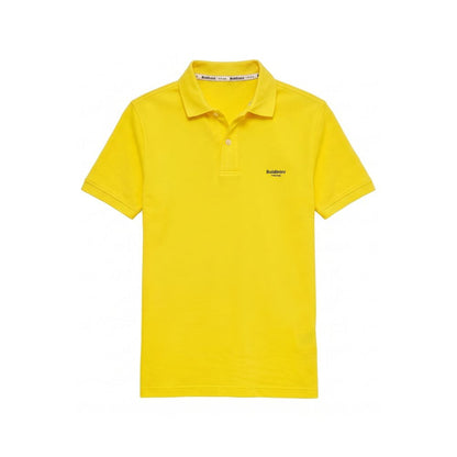 Baldinini Trend Yellow Cotton Men's Polo Shirt