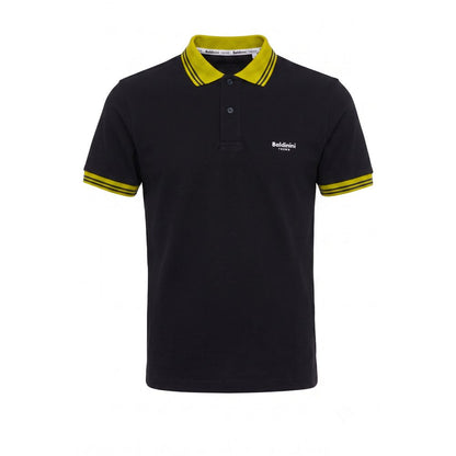 Baldinini Trend Blue Cotton Men Polo Shirt