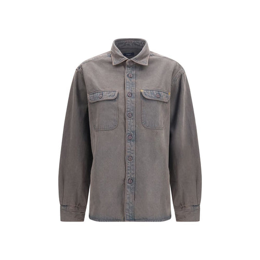 Deperlu Gray Denim Shirt
