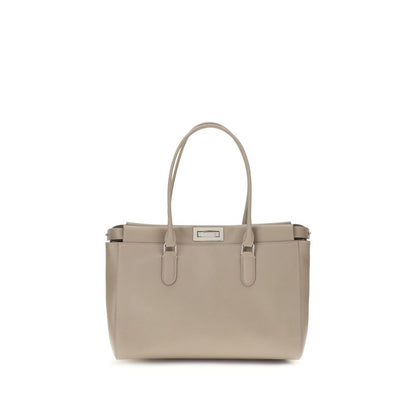 Fendi Beige Calf Leather Bos Taurus Shoulder Bag
