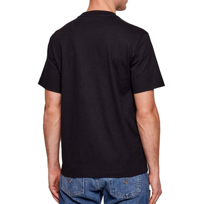 Burberry Black Cotton T-Shirt
