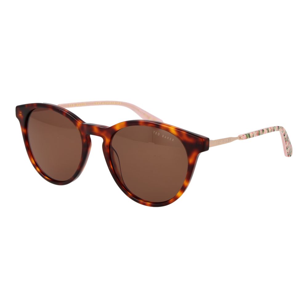 Ted Baker Braune Azetat-Sonnenbrille