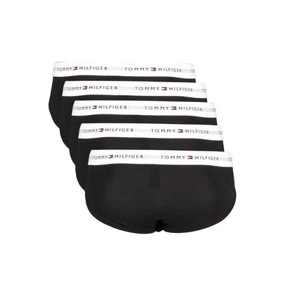 Tommy Hilfiger Black Cotton Men's Briefs
