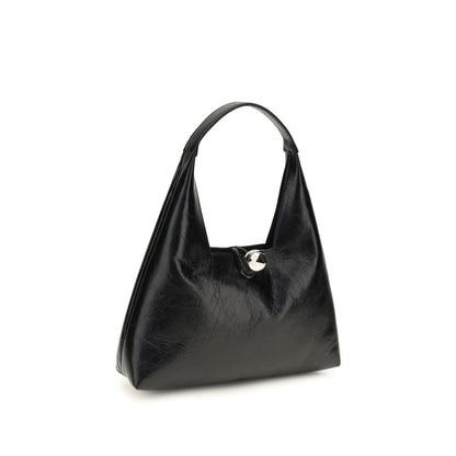 Marni Black Calf Leather Bos Taurus Shoulder Bag