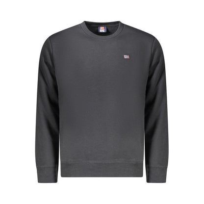Norway 1963 Black Cotton Men Sweater