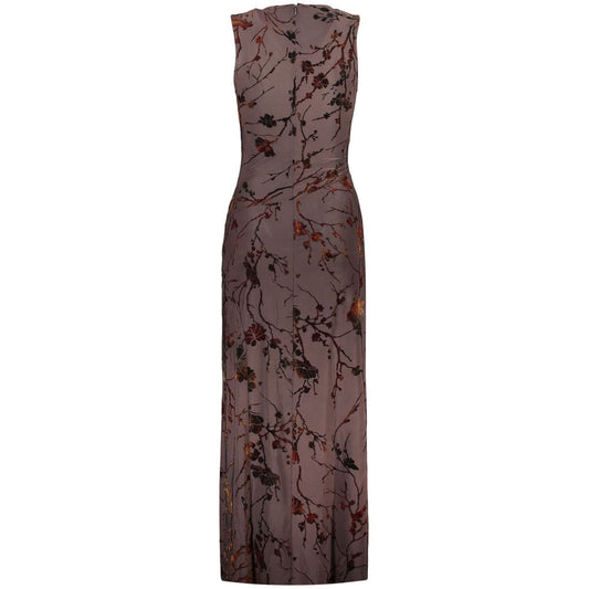 Desigual Brown Polyester Women's Dress