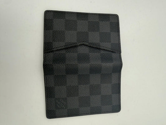 Louis Vuitton LOUIS VUITTON Kompakter Kartenhalter ORGANIZER Damier Graphite Geldbörse