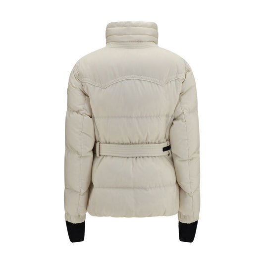 Moncler Grenoble Beige Polyester Full-Length Jacket