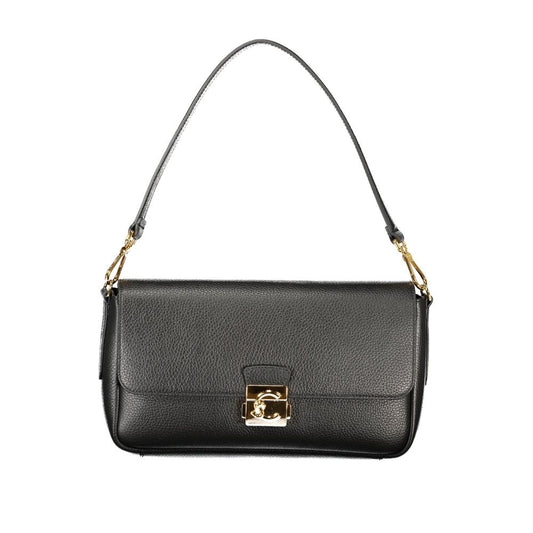 Coccinelle Damenhandtasche aus schwarzem Leder