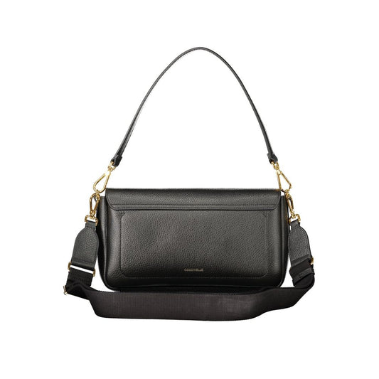 Coccinelle Damenhandtasche aus schwarzem Leder