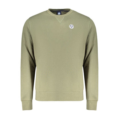 North Sails Green Cotton Menswear Sweatshirt