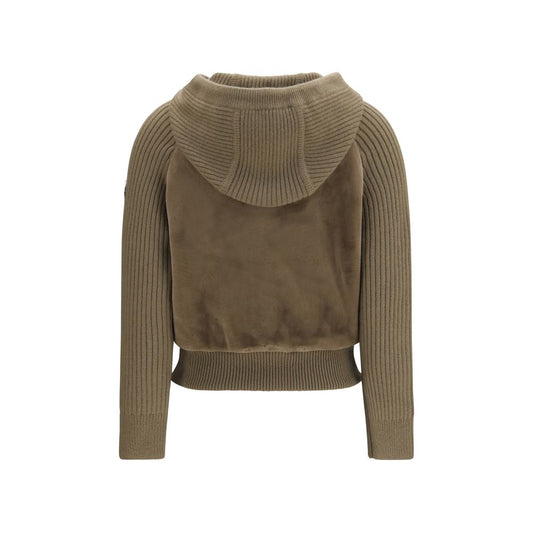 Moose Knuckles Brown Wool Oves Aries Hoodie