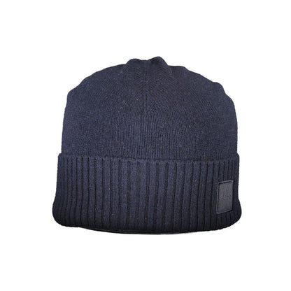 Hugo Boss Blue Wool Men's Cap
