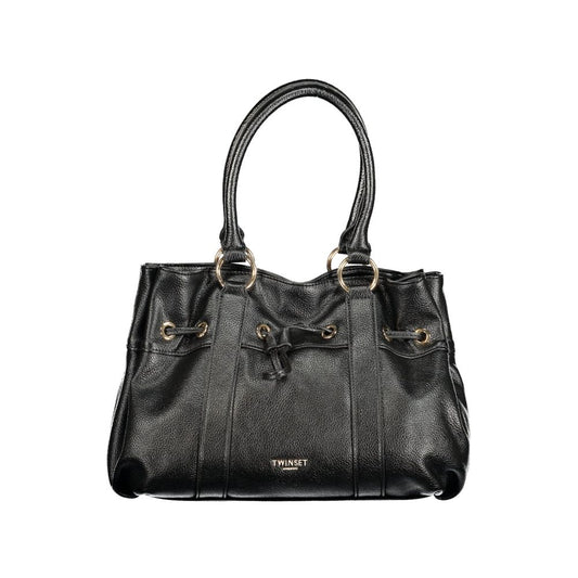 Twinset Nero Polyurethan Damen Tasche