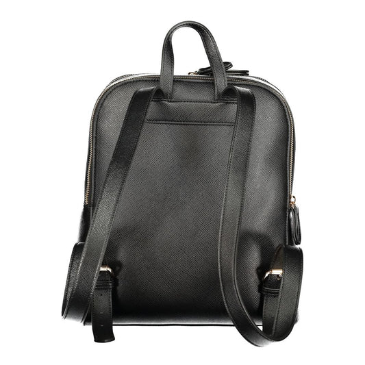 Twinset Damen-Rucksack aus schwarzem Polyurethan