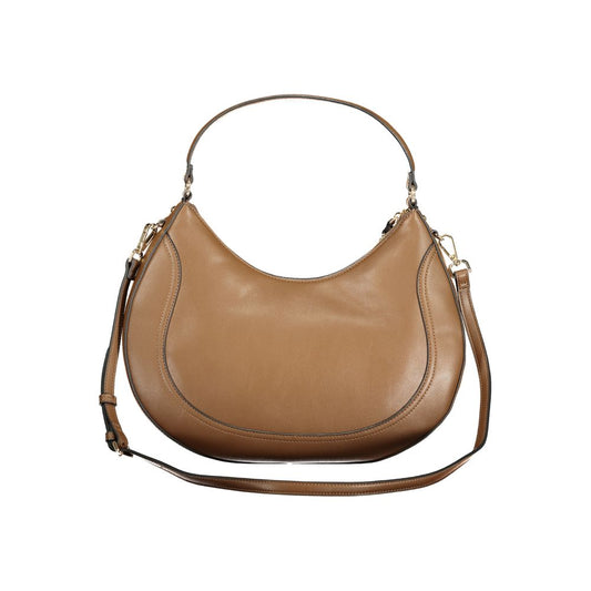 Twinset Braune Damenhandtasche aus Polyurethan