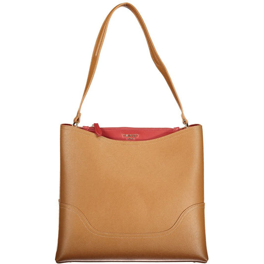 Twinset Braune Damenhandtasche aus Polyurethan