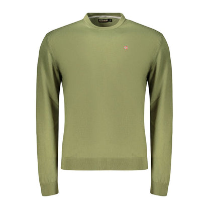 Napapijri Green Cotton Sweatshirt