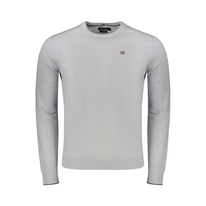 Napapijri Gray Wool Men's Sweater