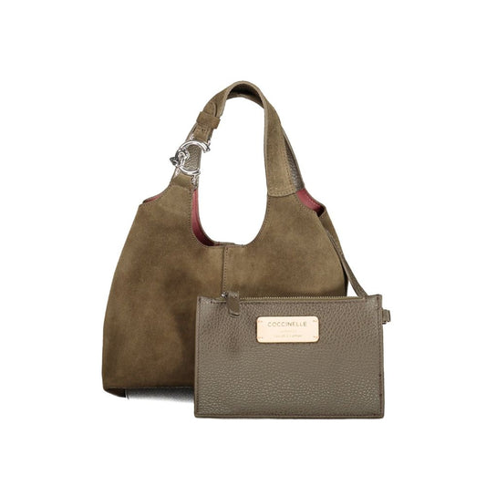 Coccinelle Damenhandtasche aus braunem Leder