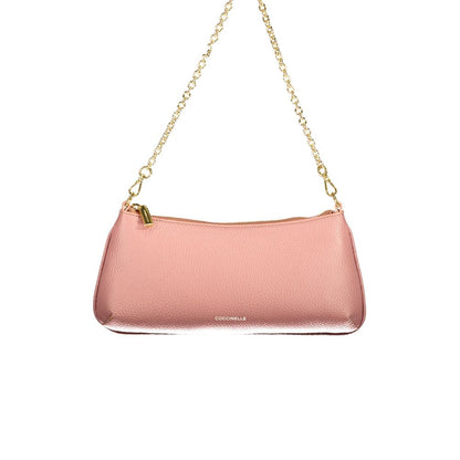 Coccinelle Pink Leather Handbag