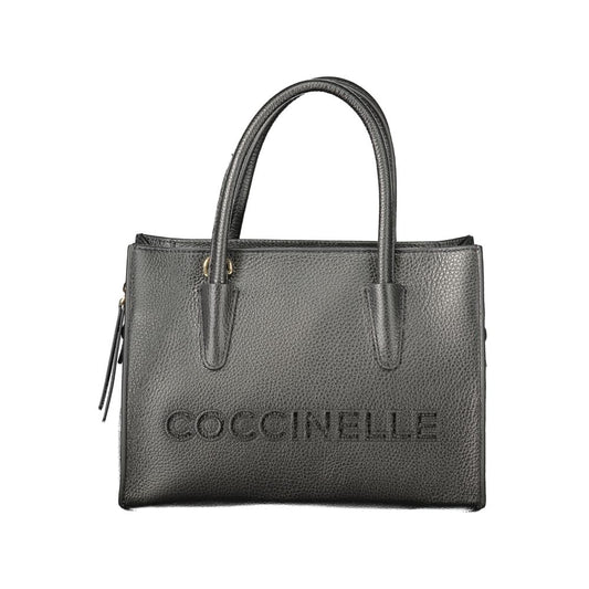 Coccinelle Damenhandtasche aus schwarzem Leder