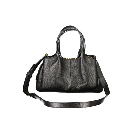 Coccinelle Damenhandtasche aus schwarzem Leder