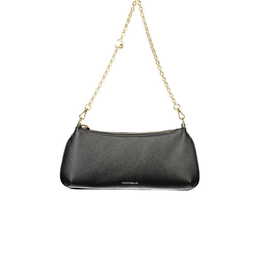 Coccinelle Handtasche aus schwarzem Leder