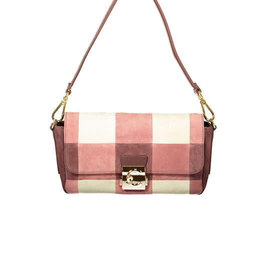 Coccinelle Damen Handtasche aus rosafarbenem Leder