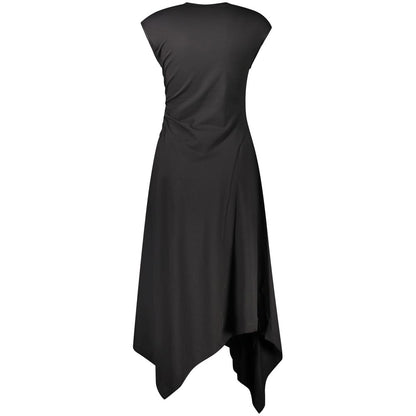 Desigual Black Cotton Casual Dress